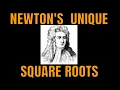 World s Fastest Square Root Newton s Method