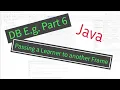 PART 6 NetBeans Database Example - Passing a Learner object from one Frame to another