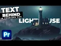 How To Add TEXT Behind OBJECTS In Premiere Pro