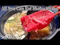 Lagu Premium All You Can Eat SHABU-SHABU, a Japanese hot pot, Shabu-Yo in Shibuya, Tokyo, Japan!