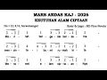 Lagu MARS ARDAS KAJ 2026 - KEUTUHAN ALAM CIPTAAN - Pasdimazor Paroki St Lukas Sunter 