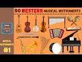 Download Lagu 50 WESTERN MUSICAL INSTRUMENTS | Lesson #1 | Learning Music Hub