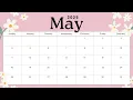 May 2025 Calendar Plan Your Month Ahead