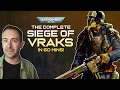 THE SIEGE OF VRAKS in 60 mins with Moving Maps Warhammer 40k Lore