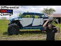 How to change the front diff fluid on a Polaris RZR