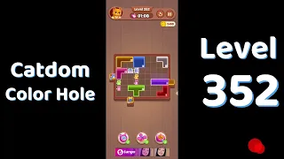 Catdom Color Hole Level 352 Screenshot