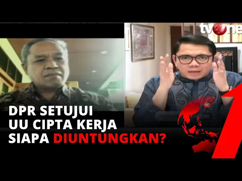 "Bak Pencuri Dimalam Hari" Anggota DPR F-Demokrat Pertanyakan Pengesahan UU Ciptaker | tvOne