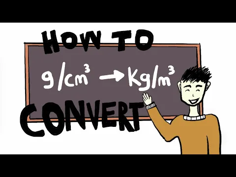 Download MP3 How to Convert g/cm3 to kg/m3 (And NEVER BE WRONG AGAIN)