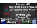 Tutorial Java dengan Netbeans - 39 Tutorial GUI Graphical User Interface Membuat Input dan Output
