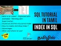Index in SQL Clustered Index Non-Clustered Index SQL in tamil Tech with Hema