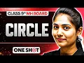 Circle in One Shot Class 9 Maths Maharashtra Board