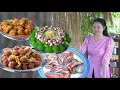 Download Lagu Món Cơm Ngọc Bích Lạ Mắt ll Bột Rang Muối Rắc Mực Nhồi và Gà Chiên