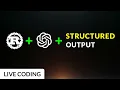 Adding Structured Output to OpenAI GenAI - Live Coding with Rust Explained