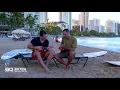 Jack Johnson gives Peter Stefanovic a one-on-one ukulele lesson