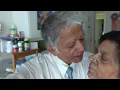 Old couple kiss part 3