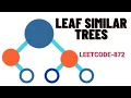 Leaf Similar Trees LeetCode - 872 Binary Tree