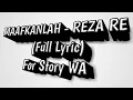 Download Lagu Full Lyric Story WA - MAAFKANLAH REZA RE