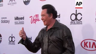 Singer Wayne Newton and wife Kathleen McCrone arrive at the Billboard Music Awards in Las Vegas