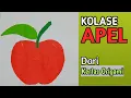 Download Lagu Cara Membuat Kolase Apel Dari Kertas Origami