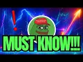 Download Lagu PEPE COIN FORECAST TODAY !!! | HOLDERS MUST KNOW THIS, HERE IS WHY !! | PEPE COIN PRICE PREDICTION💥