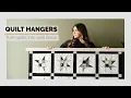 Quilt Hangers also for hanging rugs tapestries blankets and other textile art
