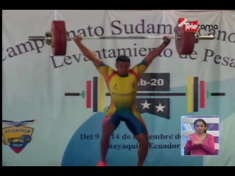 Culminó torneo nacional absoluto de levantamiento de pesas