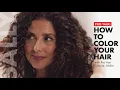 How to color your hair