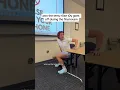 The goes off in your backpack during the final exam