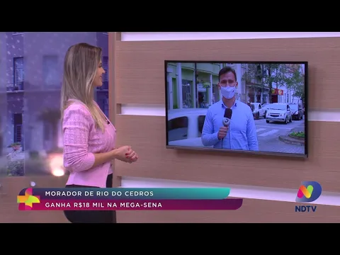 Morador de Rio dos Cedros acerta quina da Mega-Sena e ganha R$18 mil