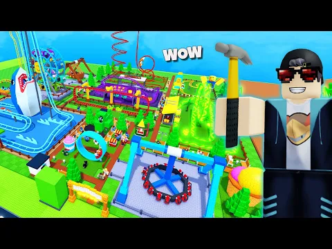 Video Thumbnail: GEDENYOO!! Bangun TAMAN BERMAIN Terbesar & Terlengkap Bintang 5 🎡🎢⭐ | My Themepark Indonesia