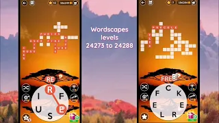 Wordscapes levels 24273 to 24288 Still in the tournament
