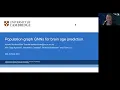 2021 Population Graph GNNs for brain age prediction - Kamile Stankeviciute Outstanding poster awrd