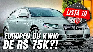 10 CARROS PRA COMPRAR NA EUROPA COM VALOR DE UM KWID 74 MIL REAIS (by membros)