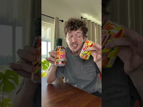 TRYING NEW MTN DEW FLAVOR #shorts