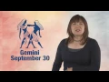 Daily Horoscope September 30 2016 Gemini