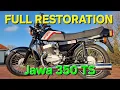 Lagu FULL RESTORATION OLD MOTORCYCLE JAWA 350 TS