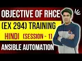 Session - 1 Objective of RHCE EX 294 Exam Ansible Automation RHEL 9 Nehra Classes