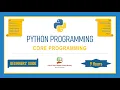 Python for Beginners Python Core Programming in Tamil Python Programming in Tamil