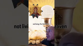 The Orthodox Church Uses Leavened Bread Because Christ Is Living Flesh Orthodoxchristianity Shorts 