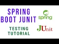 Spring Boot Testing Tutorial - Spring Boot JUnit Test