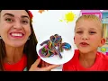 Vlad et Niki font semblant de jouer avec maman | Des histoires drôles pour les enfants