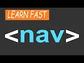 HTML nav Tag Tutorial Semantic Element Easy Guide for Beginners
