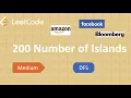 Number of islands LeetCode 200 Java Amazon Stacy