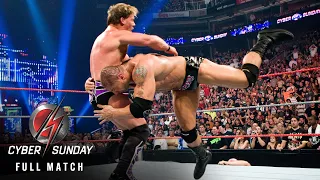 full match chris jericho vs batista world heavyweight title match cyber sunday 2008
