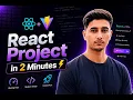 How to Create a React Project Using Vite Fast Easy Guide