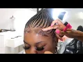Feed In Braided Ponytail Inspiration Baby Hairs Tiffani Renae