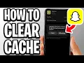 How To Clear Cache On iPhone Snapchat - Full Guide