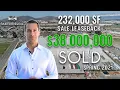 Sold 38 000 000 Industrial Sale Leaseback 232 000 SF Warehouse