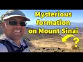 Hiking to a mysterious formation on Mount Sinai What is it
