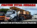 Download Lagu TRUCK TANGGUH‼️PROYEK JEMBATAN SITINJAU LAUIK NAIK KAPAL DI PELABUHAN MERAK